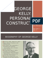 George Kelly: Personal Construct: Jamaica Chang Ira Villanueva PSY 101.1 - Sec. 2