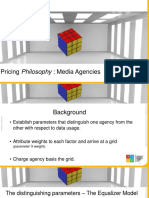 Pricing Philosophy of Media Agencies