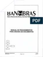 Manual de Procedimientos para Archivo de Documentos