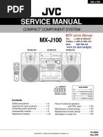 JVC - MX j100 SM