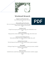 Band of Bohemia Brunch Menu - Feb 2017 PDF