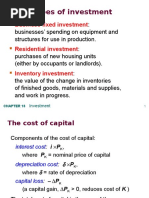 Three Types of Investment