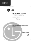 LG XC102 - HiFi Linija PDF