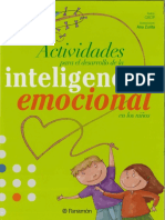 Actividades para El Desarrollo de La Inteligencia Emocional en Ninos PDF