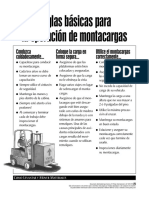 Reglas Basicas para La Operacion de Montacargas PDF