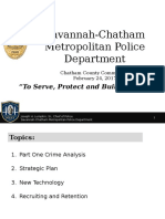 Savannah-Chatham Metropolitan Police Department: "To Serve, Protect and Build Trust"