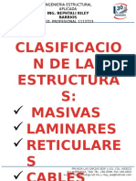 Clasificación de Estructuras y Detalles de Armados