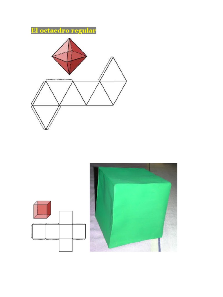 El Octaedro Regular | PDF | Tetraedro | Euclides, image size:768x1024