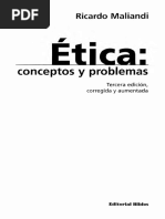 Maliandi Ricardo - Etica - Conceptos Y Problemas.pdf