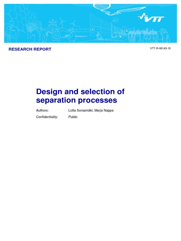 VTT R 06143 15 PDF | PDF | Filtration | Centrifuge