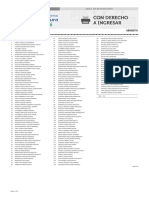 Resultados de Admisión para Derecho Abierto UV Veracruz 2016