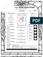 Gencon 2010 Character Sheet DWARF