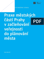 Praxe Městských Částí Prahy V Začleňování Veřejnosti Do Plánování Města
