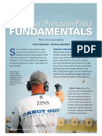 A Clinic on Precision Pistol Fundamentals