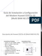 Guía de Instalación y Configuración Del Modem Huawei E5372s-32 (Multi BAM 4G LTE)