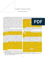 A Solidão Da América Latina Gabriel Marques Colombia