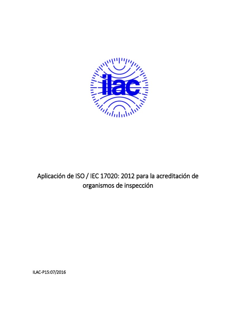 Ilac P15 | PDF | Calibración | Metrología