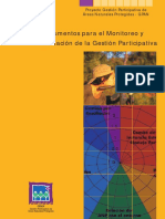 Instrumentos para El Monitoreo y Evaluacion de La Gestion Participativa 2007 Profonanpe Peru PDF