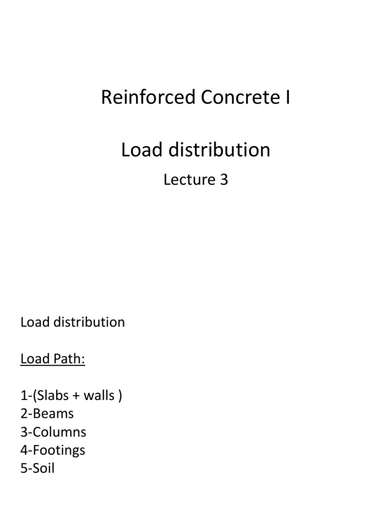 RCI Lecture 3 Rev 2 Load Distrubution | PDF | Science & Mathematics ...