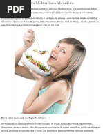 Afine 4 Kg Com a Dieta Mediterrânea à Brasileira - Revista Shape