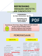 Pemeriksaan Obstetri Dan Ginekologi