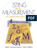 Testing and Measurement