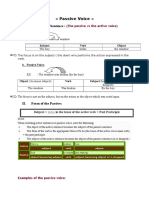Passive Voice vs Active Voice Word