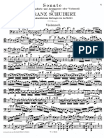 Arpeggione, Partitura Cello_Schubert
