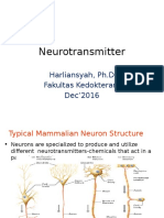 Neurotransmitter: Harliansyah, PH.D Fakultas Kedokteran Dec'2016