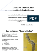 PPT: Alternativas Al Desarrollo, El Aporte Indígena