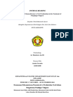 Safety of Parental Dexamethasone vs Oral Prednisolone in the Treatment of Pemphigus Vulgaris