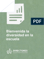 Bienvenida La Diversidad en La Escuela PDF
