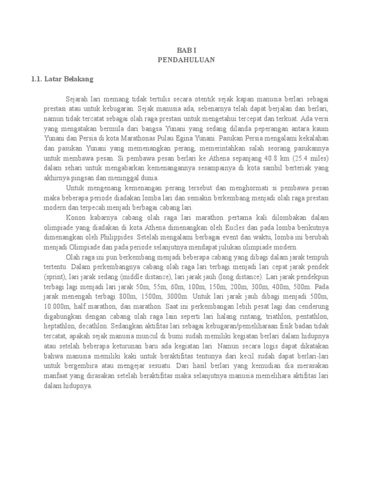 Makalah Lari Estafet