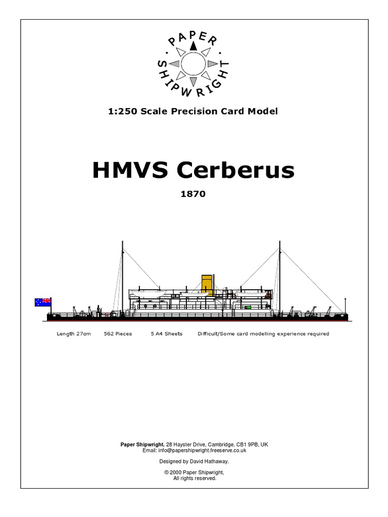 Cerberus Instructions PDF | PDF | Water Transport | Ships