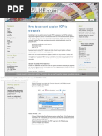 How to Convert a Color PDF to Grayscale _ Converting PDF
