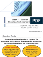 Week 11: Standard Costs and Operating Performance Measures: Chapter 11 (Page 451-465) FB2101 (2010/11 Sem B)