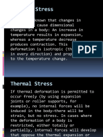Thermal Stress