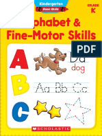 Alphabet Fine Motor Skills PDF