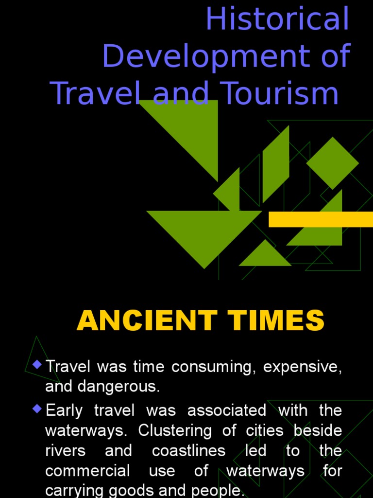Evolution of Travel and Tourism History | PDF | Tourism | Ancient Rome