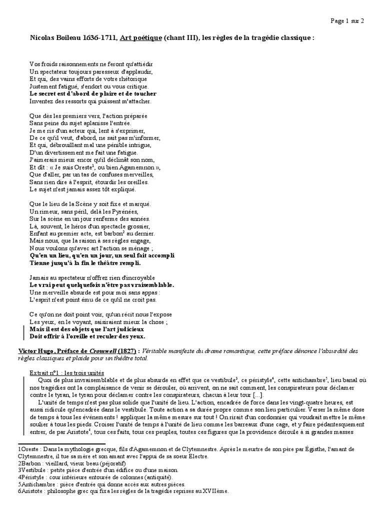 Nicolas Boileau 16361711 PDF Beauté Poésie