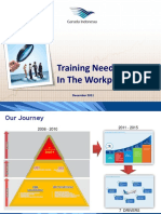 Training Need Analysis in The Workplace: December 2011