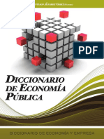 Diccionario de Economía Pública - Santiago Álvarez García