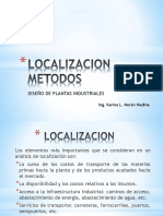  Localización Métodos