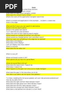 Snow Ques Service Level Agreement Web Browser