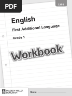 English Fal Grade 1 Workbook