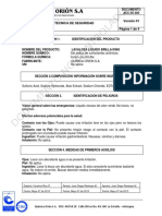 Jabon Liquido Lavaloza HS PDF