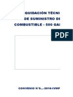 Formato para Liquidación Combustible