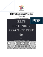 IELTS Listening Practice Test 69