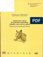 Exploracion Clinica de Animales Domésticos (Santiago Lavin) PDF