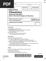 June 2014 (R) MS - Unit 1 Edexcel Chemistry A-Level